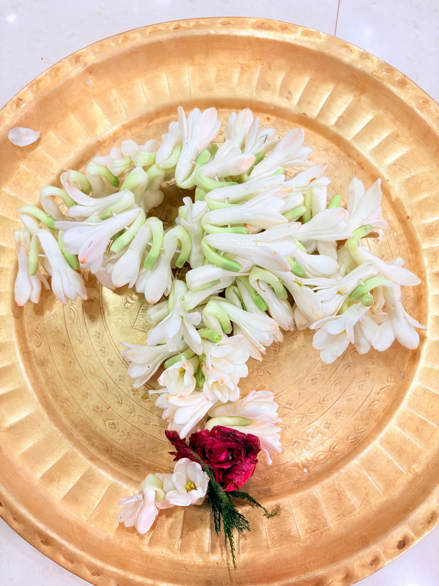 Tuberose(Rajanigandha) Mala